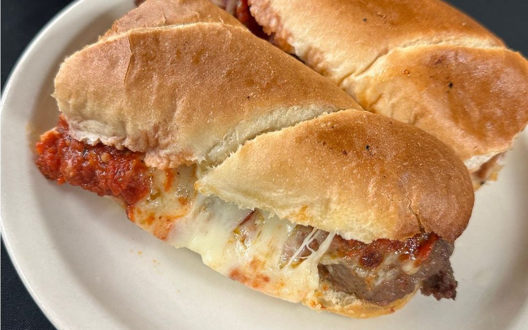 Handmade Meatball OR Italian Sweet Sausage Grinder