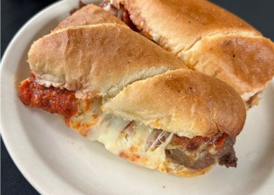 Handmade Meatball OR Italian Sweet Sausage Grinder