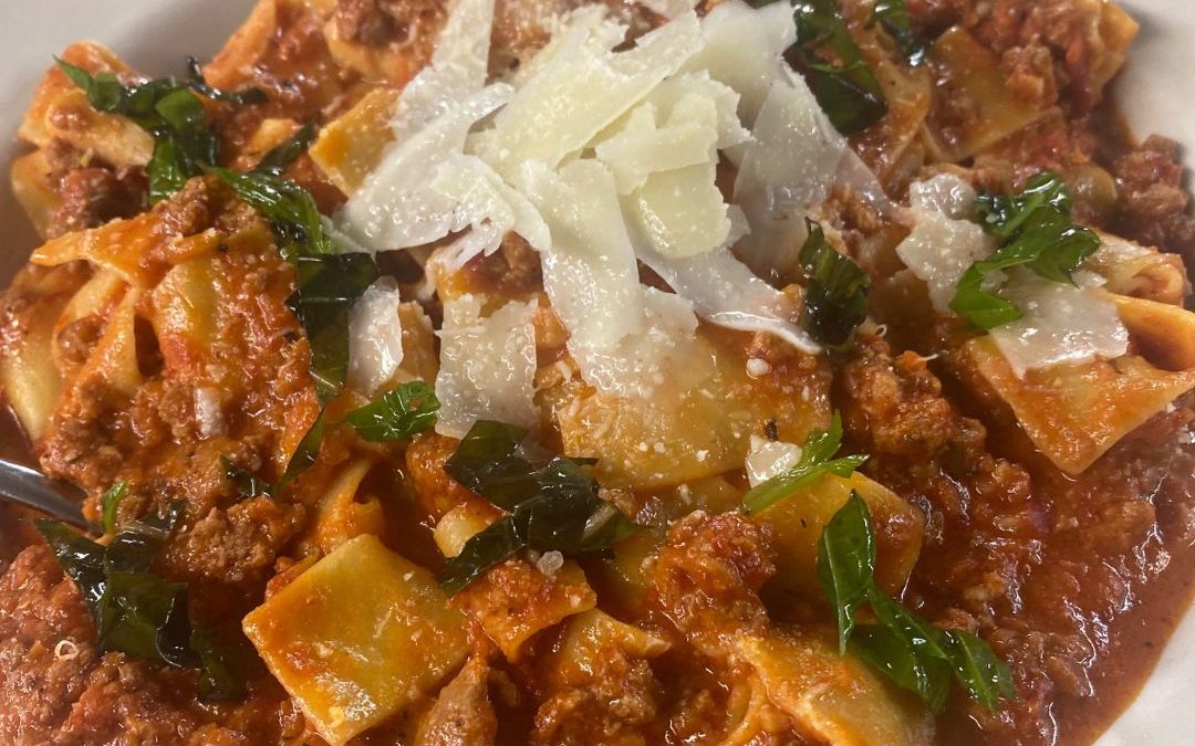 Pappardelle Bolognese