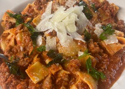 Pappardelle Bolognese